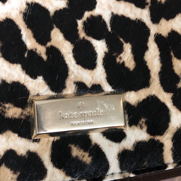 Kate spade luxe hair calf cheetah print & tassels - Picture 4 of 8